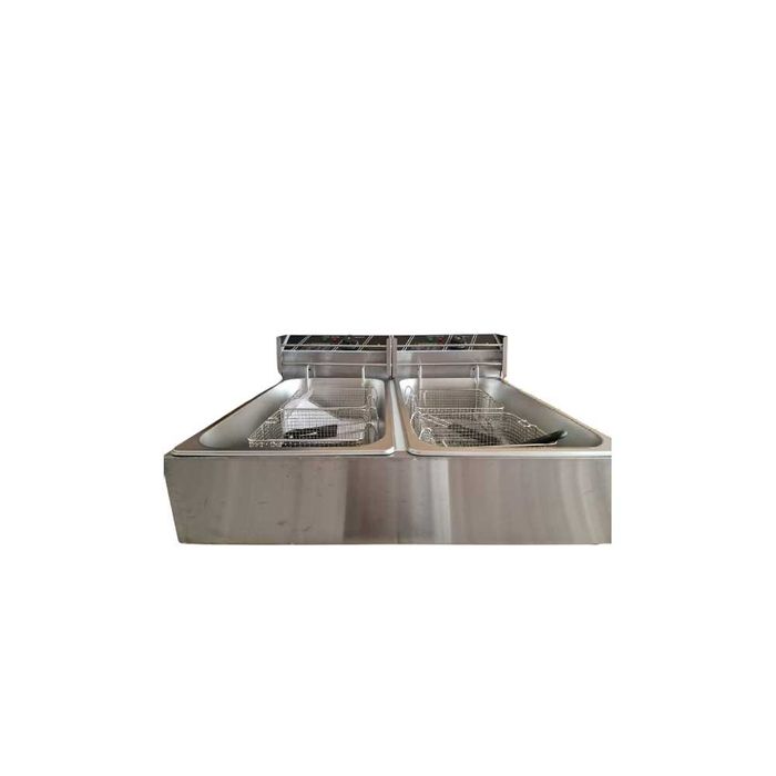 Friteuza electrica dubla 12l+12l -TRANSPORT GRATUIT
