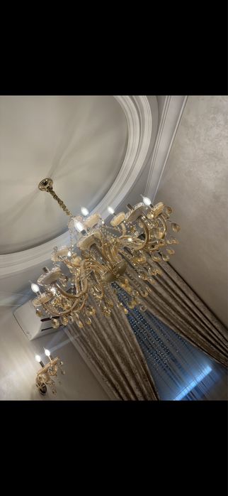 Candelabru lustra cristal si aplici