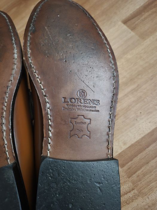 Pantofi Loafers lux Lorens, Made in USA, Bărbați, Full Grain - 43.5