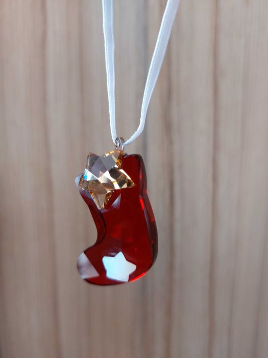 Ornament Swarovski Craciun cizmulita