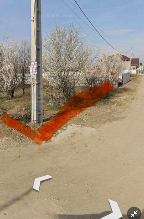 Vand teren cornetu 7 min de bucuresti!