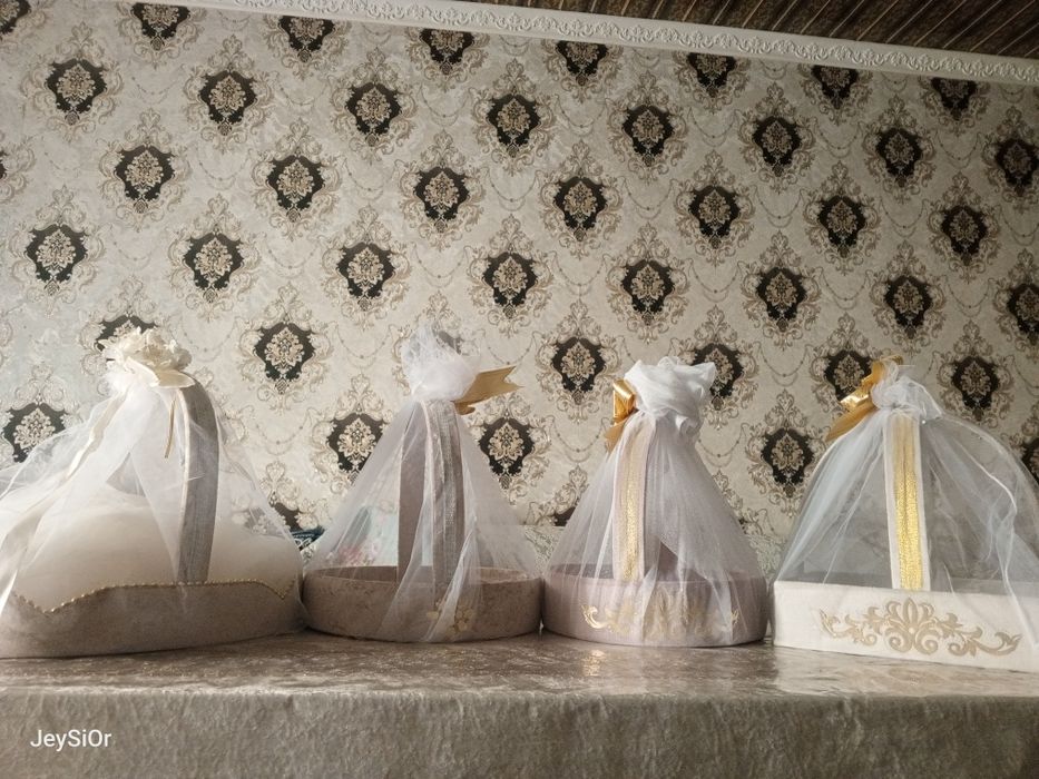 Свадебные корзинки 4 штуки