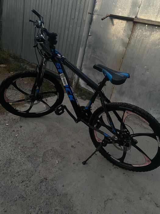 Велосипед с титановыми дисками