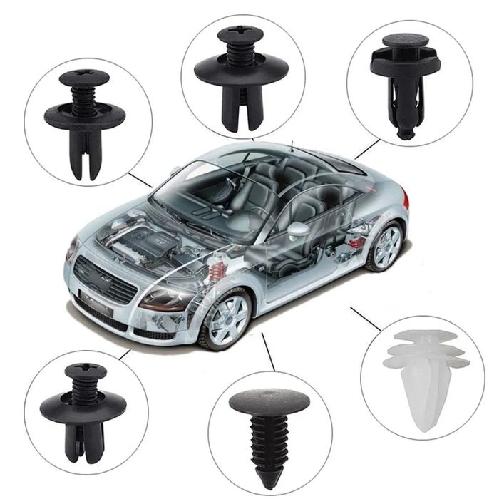 Clipsuri auto pentru fixare 620+30 buc.