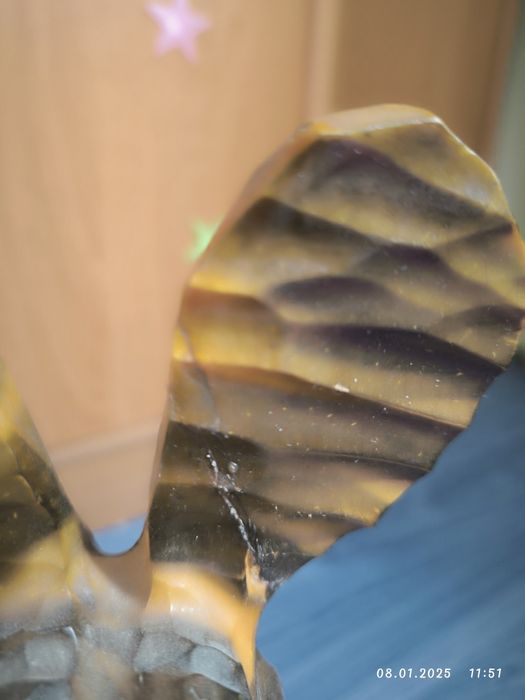 Статуэтка собачки из натурального дерева