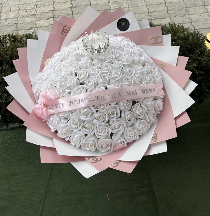 Buchet trandafiri de sapun