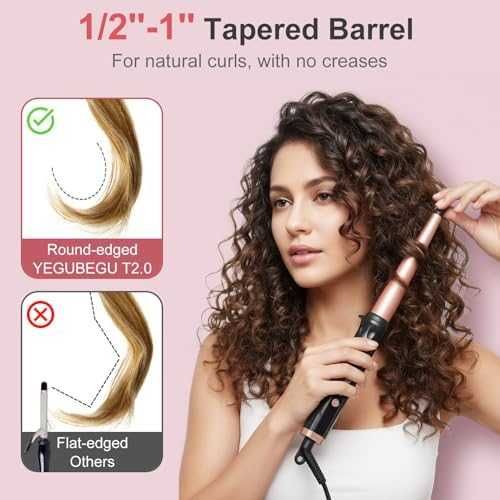 Нова Машa къдрици без щипка 13-25мм, бързо загряване 30 сек 14 степени