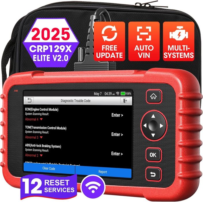 Nou Diagnoza tester auto 2025 OBD2 multimarca Launch  CRP 129X V2.0
