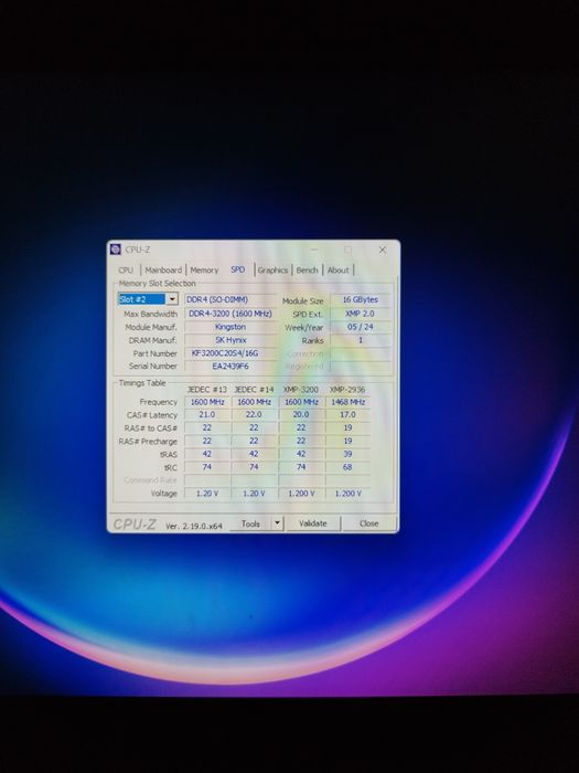 Memorie laptop Kingston Fury Impact 32 GB 3200 MHz CL20 DDR4