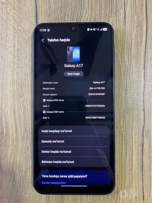 Samsung Galaxy A17