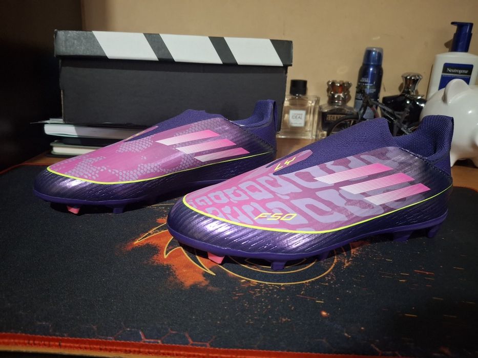 Ghete fotbal adidas f50 league fg/mg Lamine