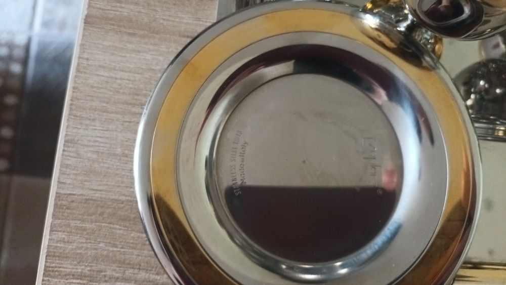 Set zepter Prince cu dungă aur 24k