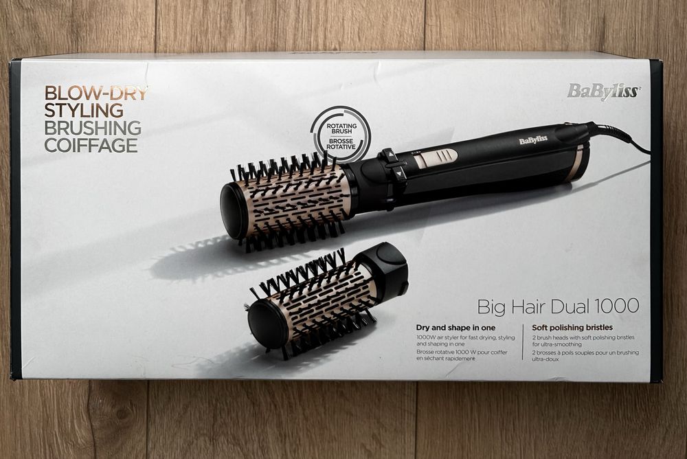 Perie rotativa 2 capete Babyliss