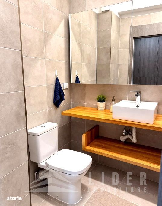 Apartament cu 3 camere de vanzare in Buna Ziua, mobilat si utilat.