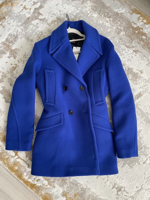 Palton Lana Mango cu eticheta