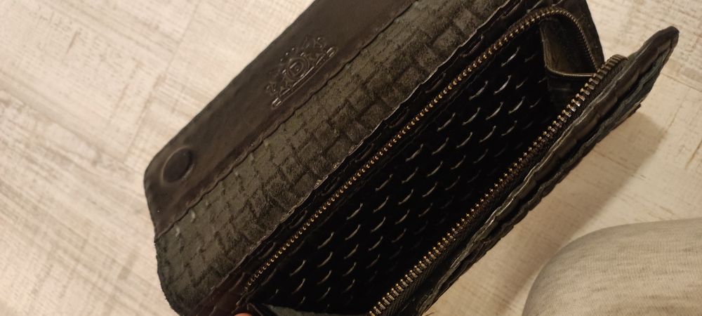 Мъжки портфейл естествена кожа