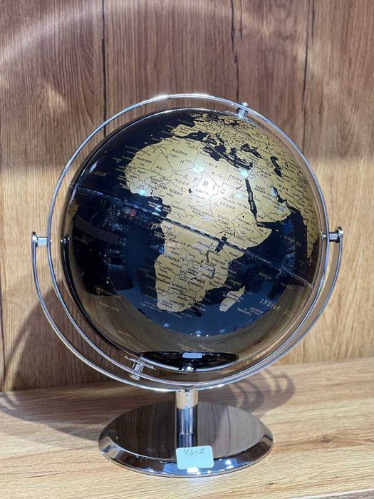 Глобус Большой 30см на металлокаркасе ПОДАРКА – ДОСТАВКА В ДЕНЬ ЗАКАЗА