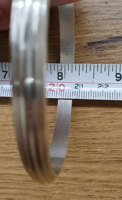 Brățară argint 925 designer James Craig (SUA) 30 grame