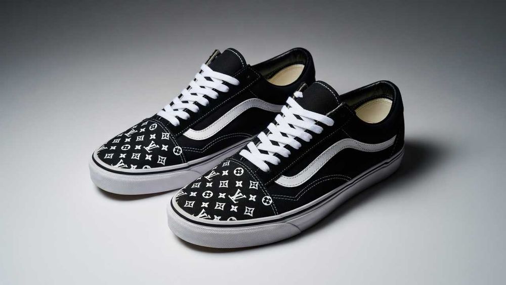 Vans x Louis Vuitton Old Skool оригинални кецове маратонки НОВИ