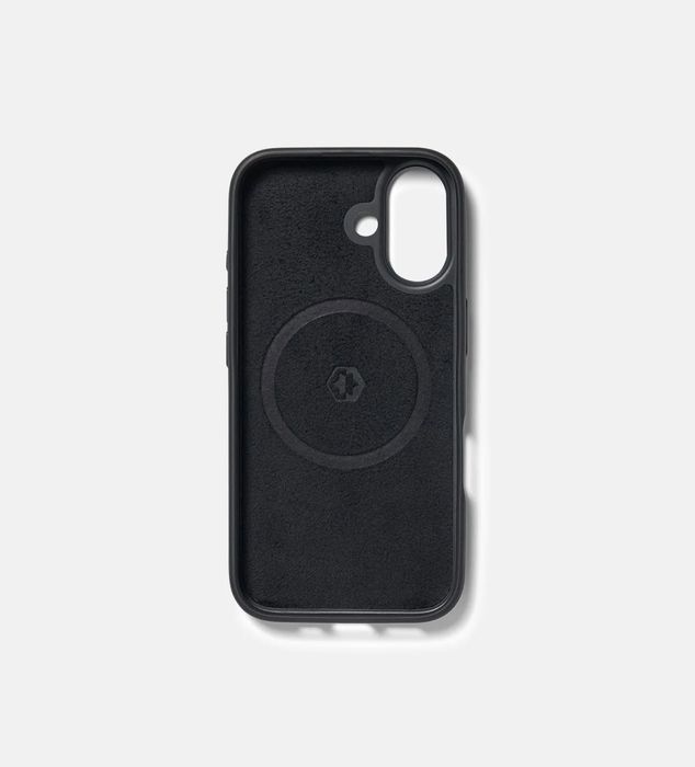 Husa piele leather case originala Apple iPhone 16 Black