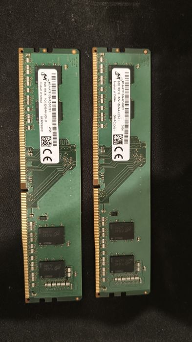 Kit 16gb ddr4 3200mhz Micron (2x8gb)