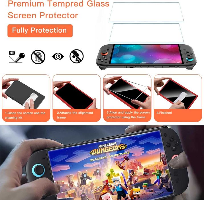 OCYEMY 20 в 1, калъф за носене и аксесоари за Nintendo Switch 2 (2025)