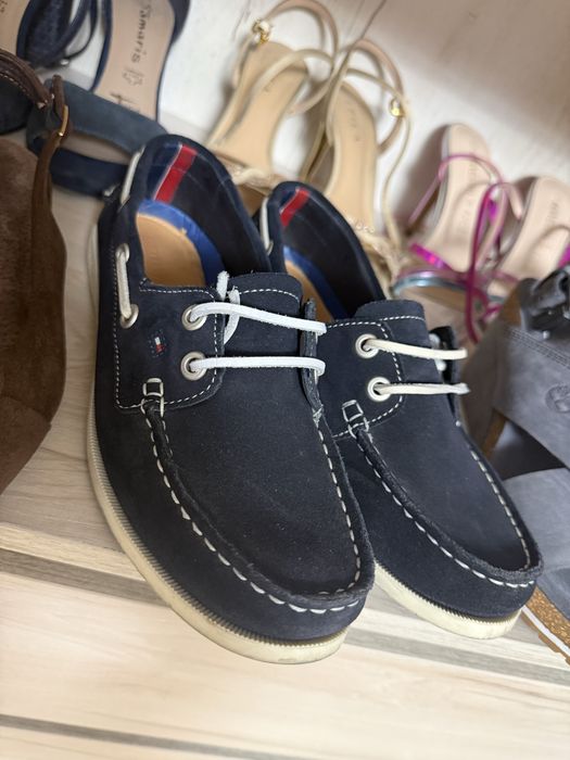 Mocasini piele naturala Tommy Hilfiger 38