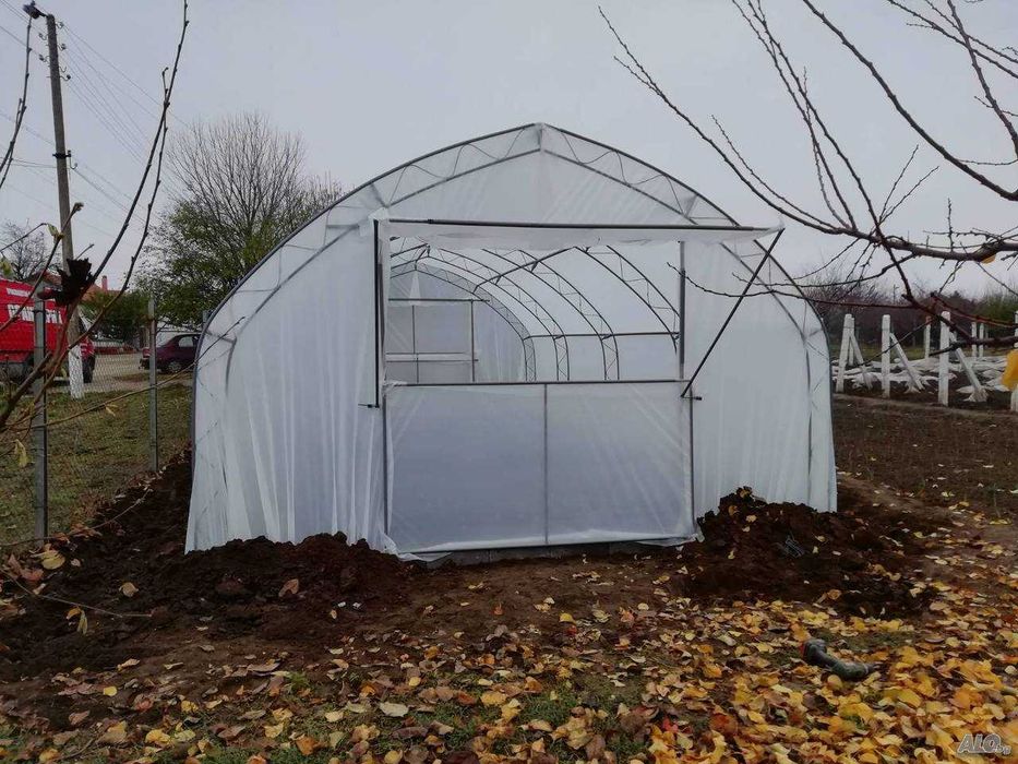 Полиетиленови Оранжерии Профицинк - 4м. ширина (оранжерия тип ”Хоби”)