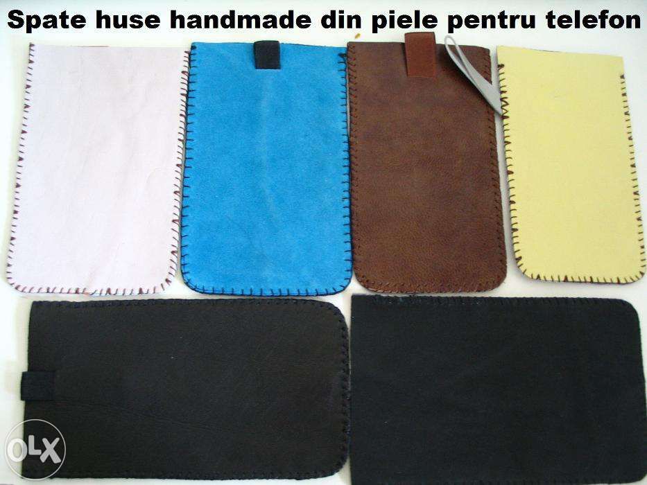 Huse din piele handmade pentru telefoane/tablete