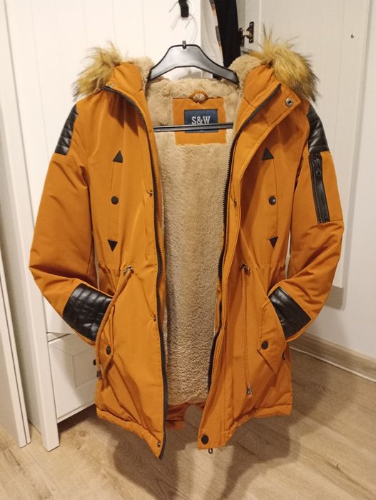 Geaca de iarna îmblănită