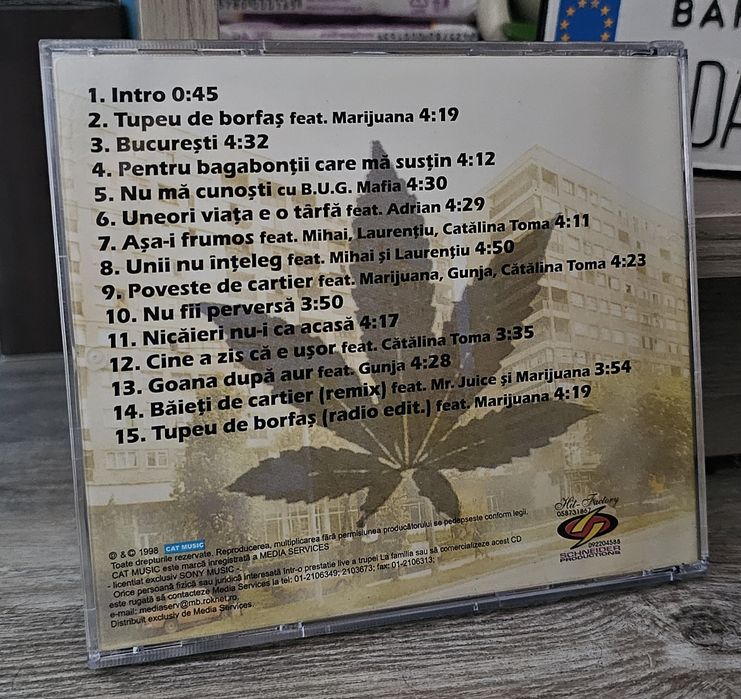 La Familia - Nicăieri Nu-i Ca Acasă (CD prima ediție) CITIȚI DESCRIERE