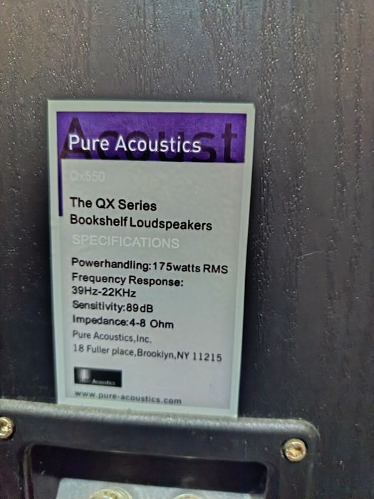 Vând boxe Pure Acoustics și KEF