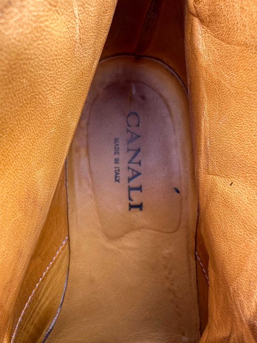 Ghete Chukka Canali din Piele Intoarsa Maro Inchis mărimea 40 26 cm