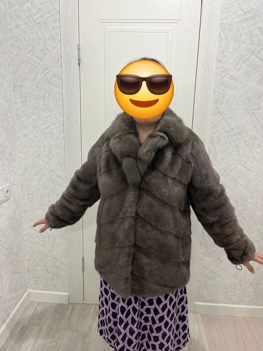 Женская норковая шуба