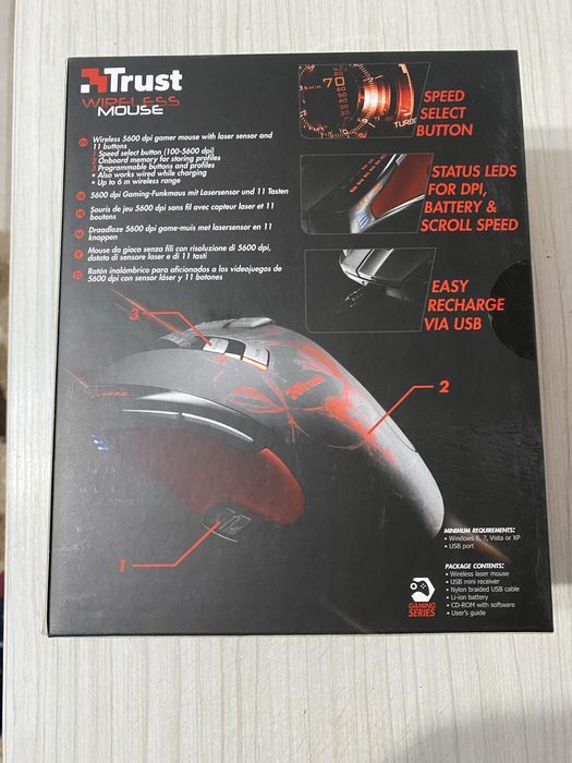 Mouse wireless Trust