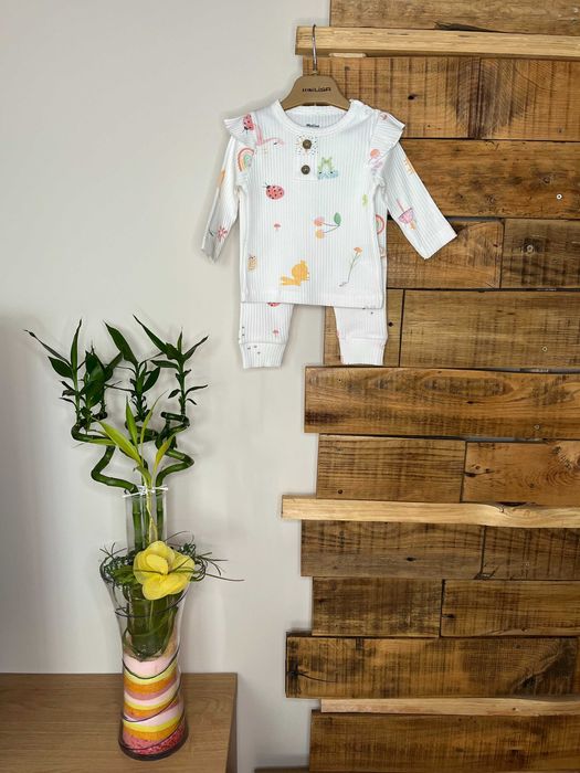 Комплект за момиче - 2 части (рипс)