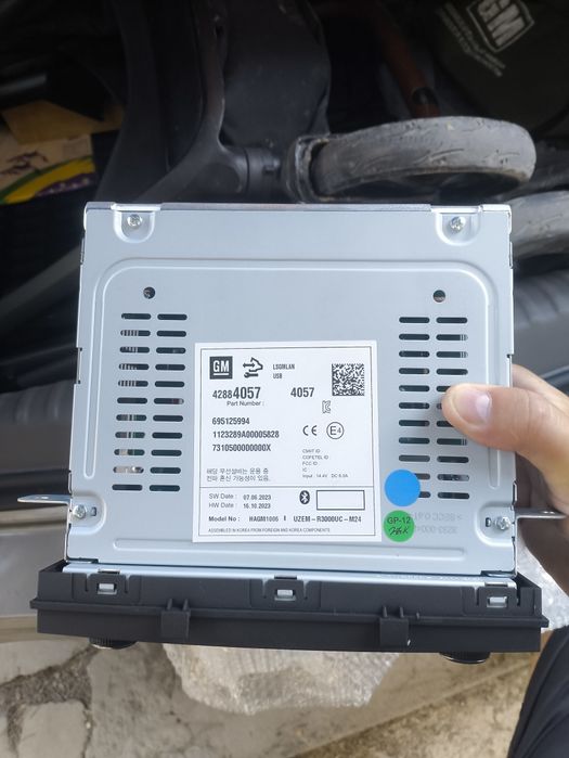 Штатная магнитола Cobalt 2024