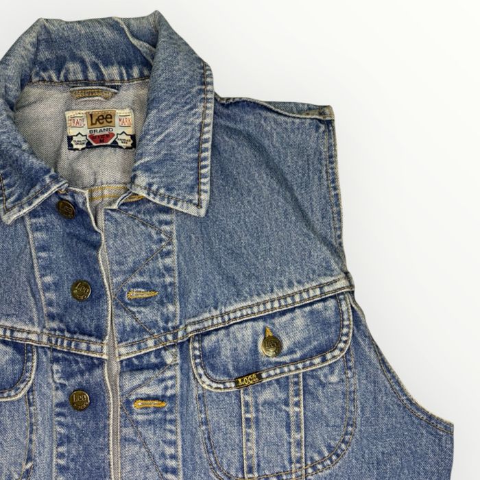 Дамски дънков елек LEE