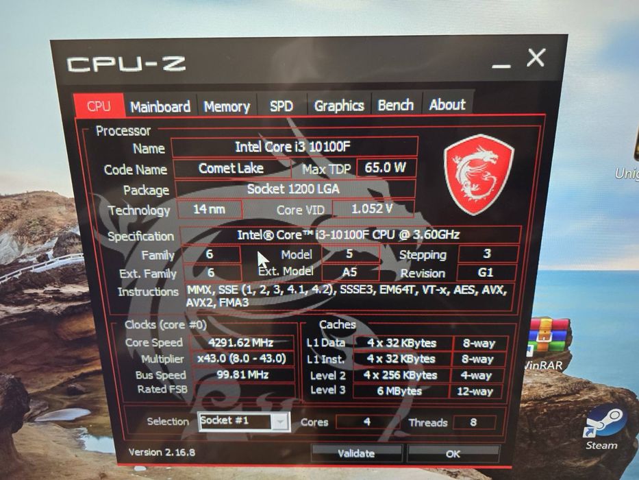 AMD Radeon RX 570 4gb & Intel® Core™ i3-10100F