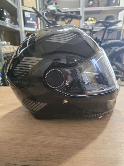 Casca SHARK Spartan carbon, S.