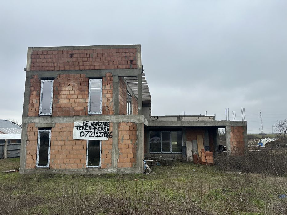 Casa la rosu + teren Coslegi Prahova