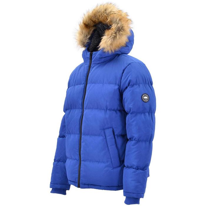 мъжко яке за зимата с подплата и два ципа SoulCal 2 Zip Bubble Jacket