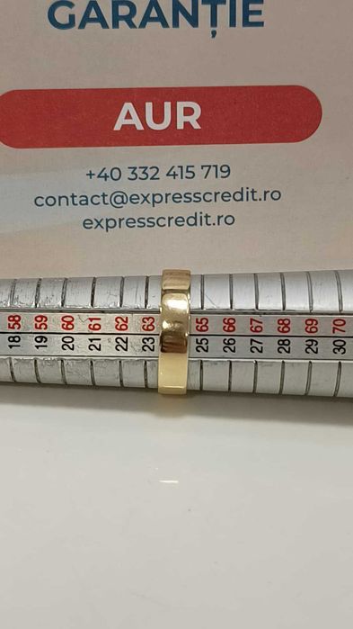 Verigheta aur 14K 3.48gr [AG24 HArlau B.45429.3)-Garantie 2 ani!