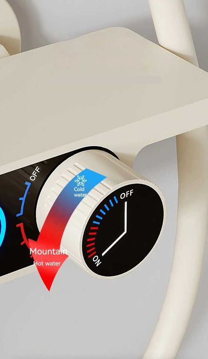 Модерен интелигентен душ с дисплей