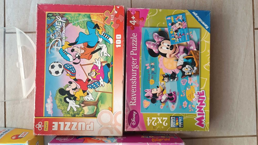 Пъзел Елза и Анна  Малката русалка Мики Мини Маус Minnie Mickey Mous