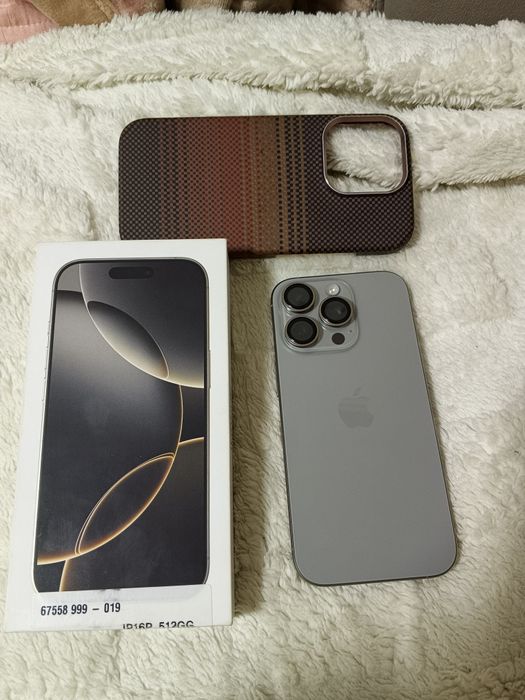IPhone 16 pro, 512gb, 89%акб