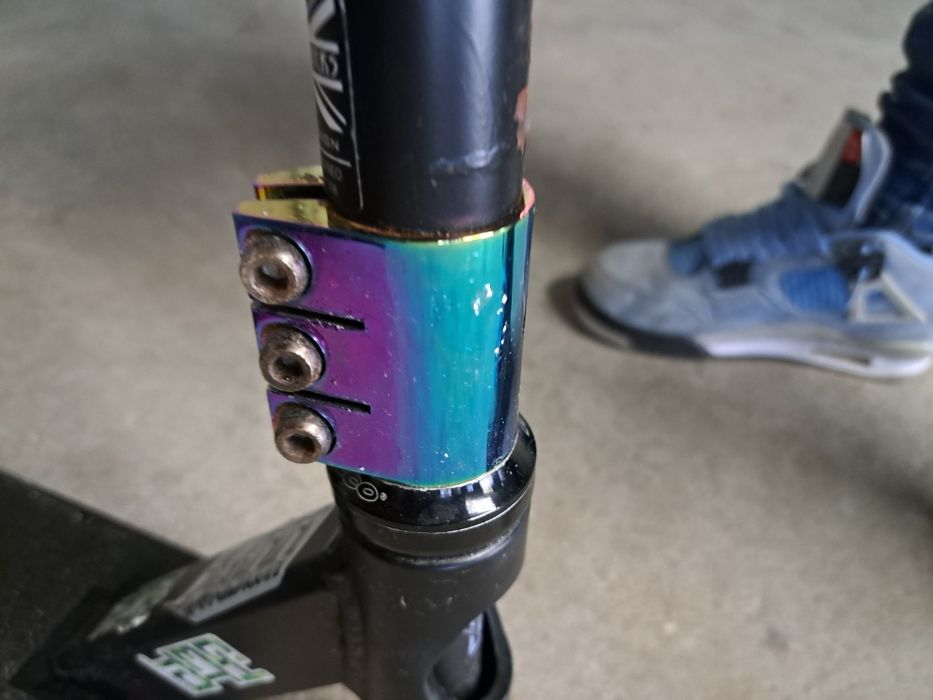 Trotineta frestyle  Slamm Clasic 9 Black/Neochrome