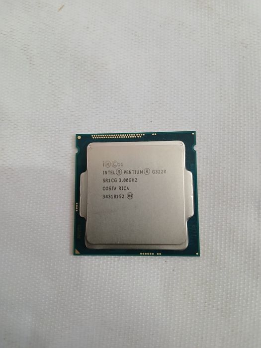 Asrock H81M-VG4 матплата сатылады 4 поколение cpu g3220. 2 ядром, 2