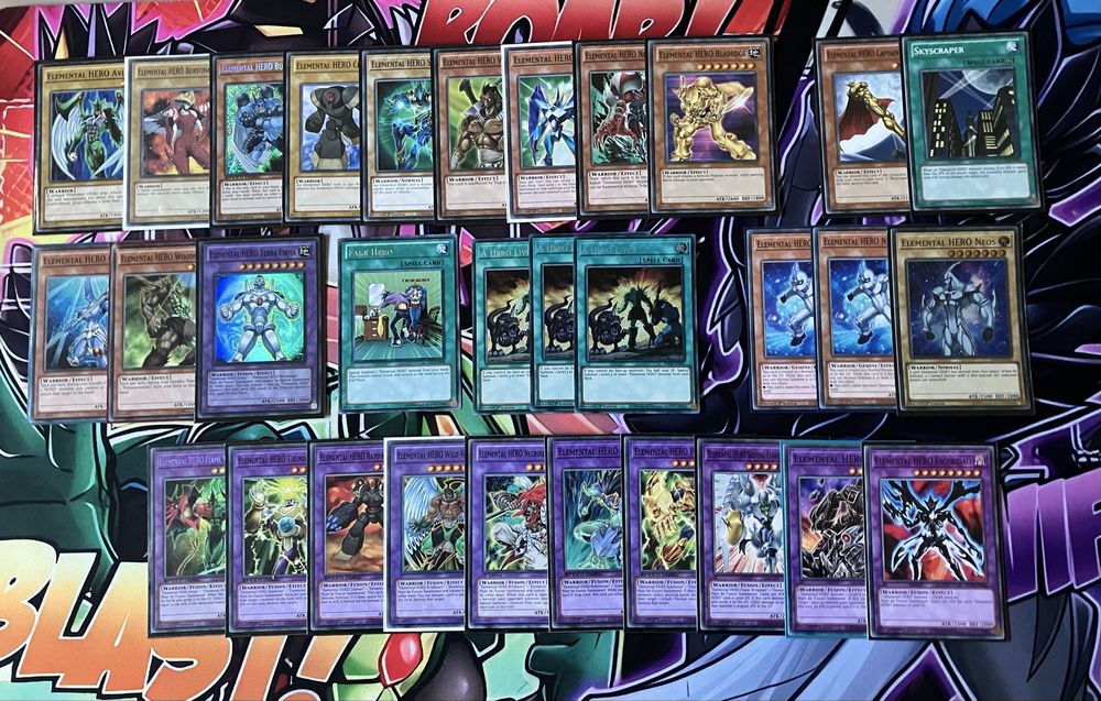 Yu-Gi-Oh - HERO карти