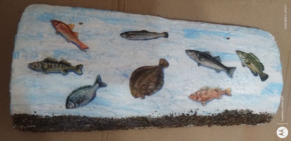 Керемида с декупаж